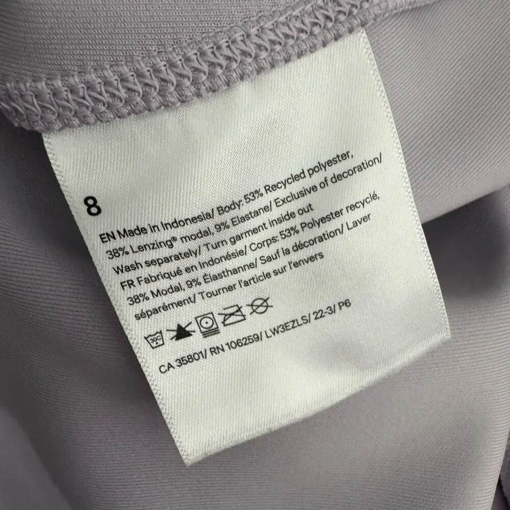 Lululemon Perfectly Oversized Cropped Crew Softstreme 8